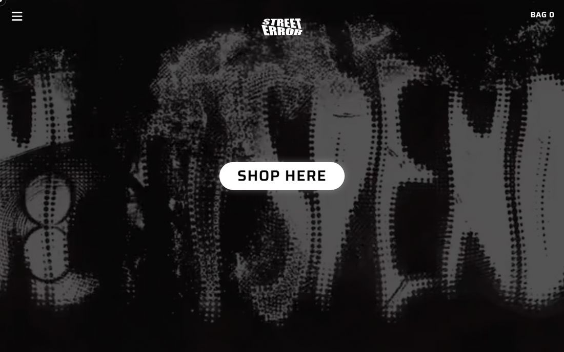 The Street Error storefront